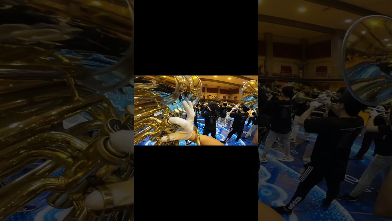 &ldquo;文化部でしょ？&rdquo;って思ってる人へ。これが&ldquo;マーチング&rdquo;です。Aimachi2023 Tuba Head cam#マーチング #吹奏楽 #チューバ #ヘッドカム #brass #Tuba