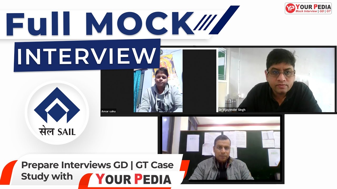 SAIL Full Mock Interview | ME | SAIL Recruitment 2022 | SAIL Interview Preparation