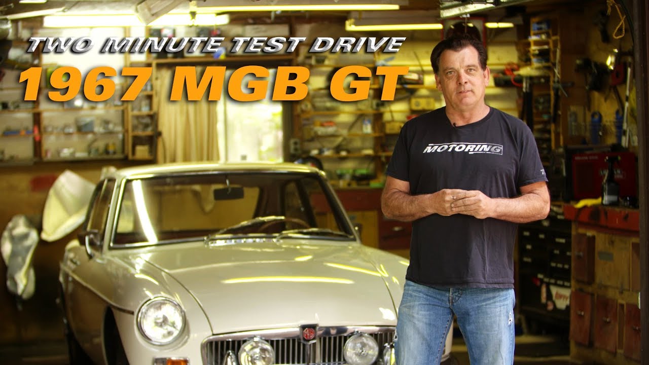 1967 MGB GT &mdash; 2-минутный тест-драйв