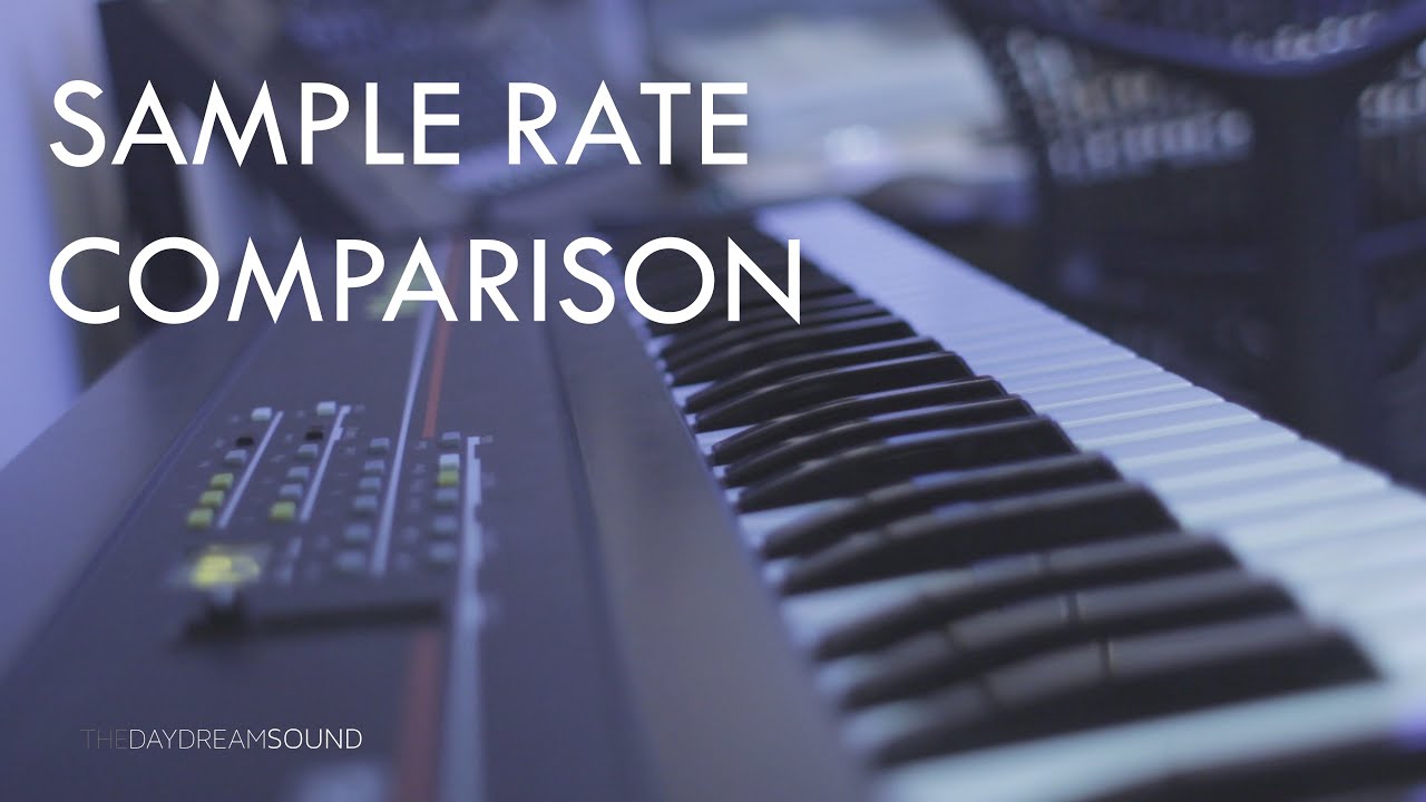 Extreme Sample Rate Comparison Of The Ensoniq Mirage