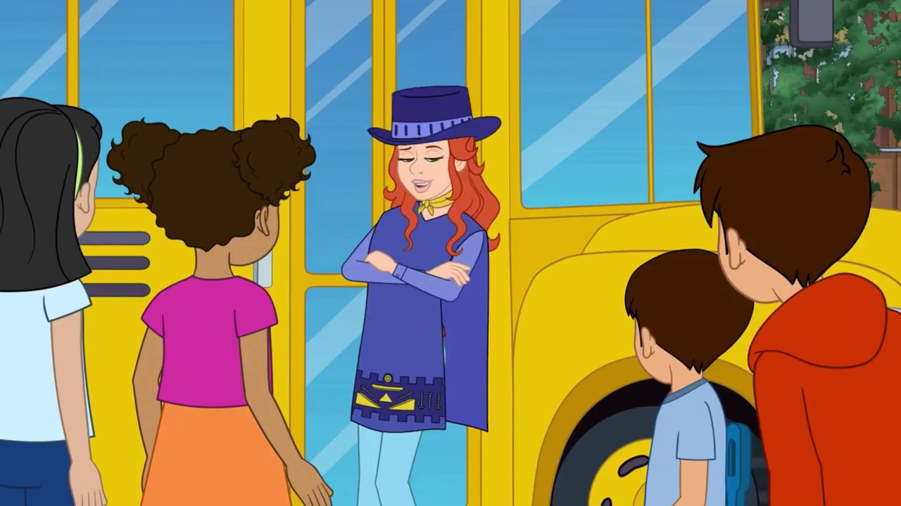 Fiona Frizzle The Cowgirl (The Magic School Bus Rides Again Clip)