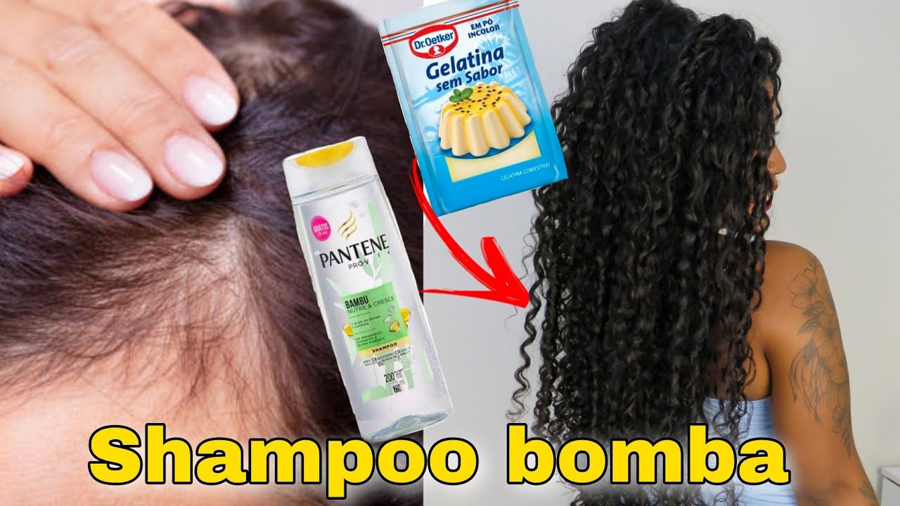 FAÇA CRESCER CABELOS MAIS GROSSOS E VOLUMOSOS com esse SHAMPOO BOMBA