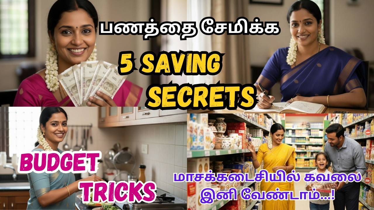 😱உங்க சம்பளம் எங்கே போகுதுன்னு தெரியலையா? 🤔 5 Money Saving Secrets for Middle Class! | Savings Tips