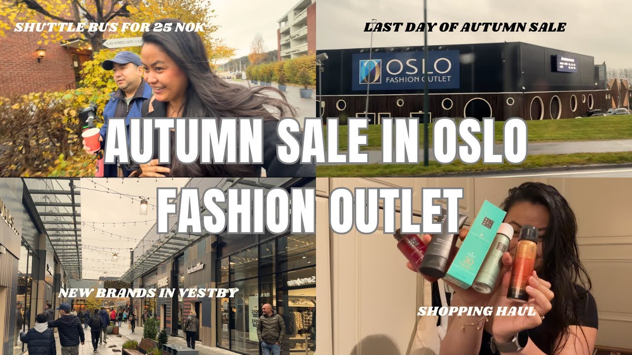 Oslo Fashion Outlet LAST DAY Autumn Sale! Crazy Deals + New Brands Added | My Outlet Haul