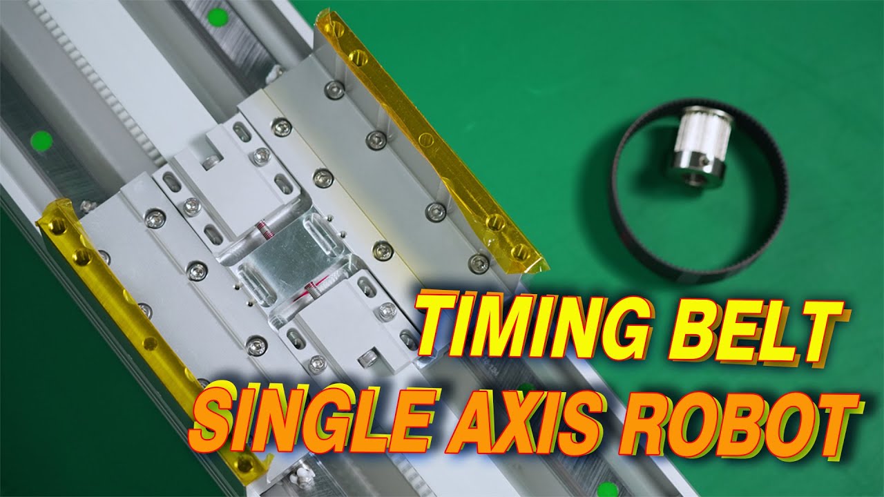 Would you choose a timing belt linear module? Timing belt linear module assembly process.