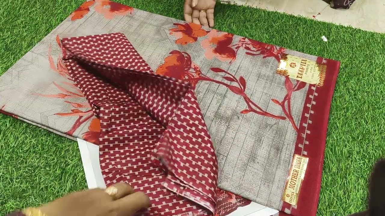 Коллекция сари из чистого хлопка Deeptex доступна по WhatsApp: 8838112024 (17.03.2026)