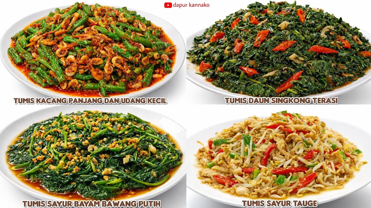 4 Resep Tumis Sayur Sederhana, Enak dan Praktis untuk Sehari-hari.