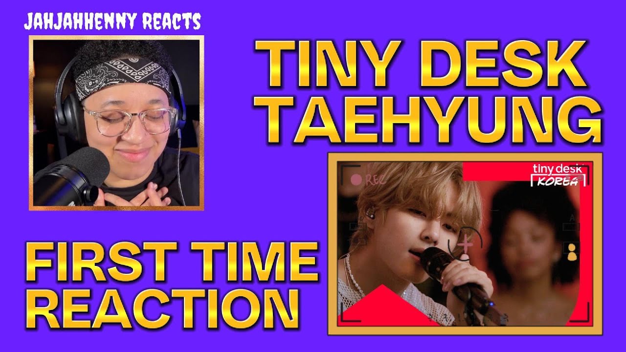 Reacting to V's Tiny Desk! | FIRST TIME REACTION