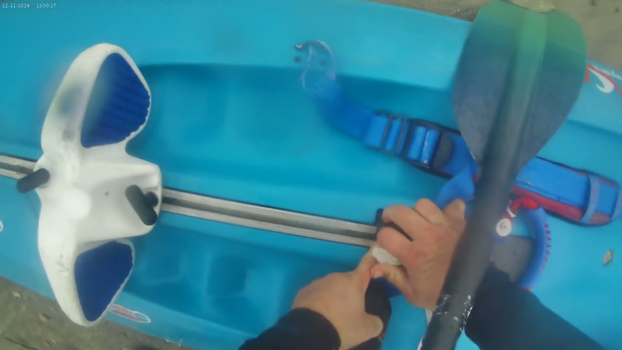 Raw Session helmet cam test Ackless Kayaks Part 1