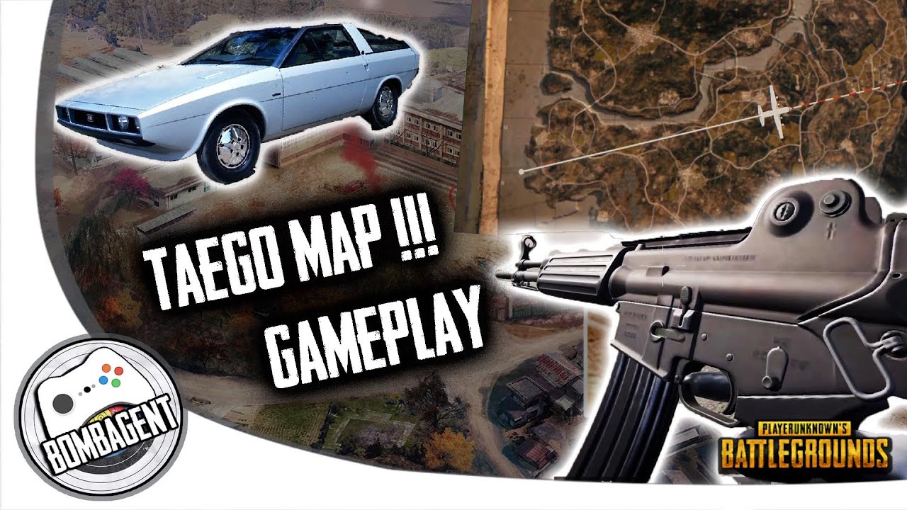 PUBG TAEGO MAP GAMEPLAY | PUBG K2 | PUBG PONY COUPE| PUBG SEASON 12 | PUBG UPDATE 12.2