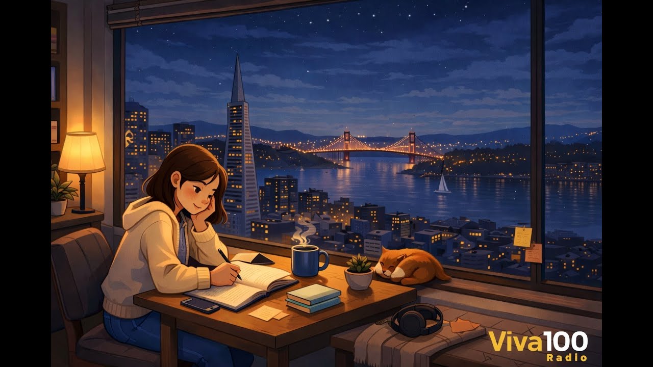 Lofi Study/Relax ☕ Chill Late Night Focus (Uninterrupted)