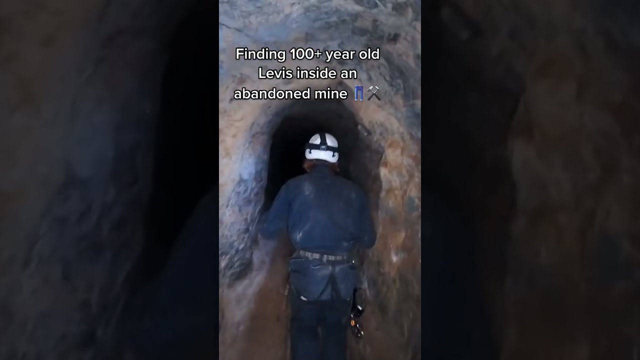 Finding 100 Year Old Levi's In An Abandoned Mine!