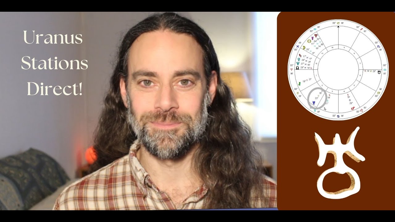 Uranus Stationed Direct! Tightening its Trine with Pluto & Heading Towards Gemini!