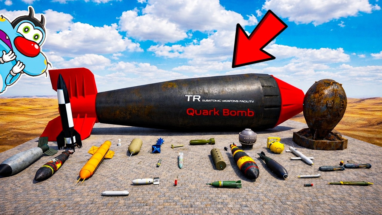 Throwing Every NUCLEAR BOMB in The City Of Garry Mod
