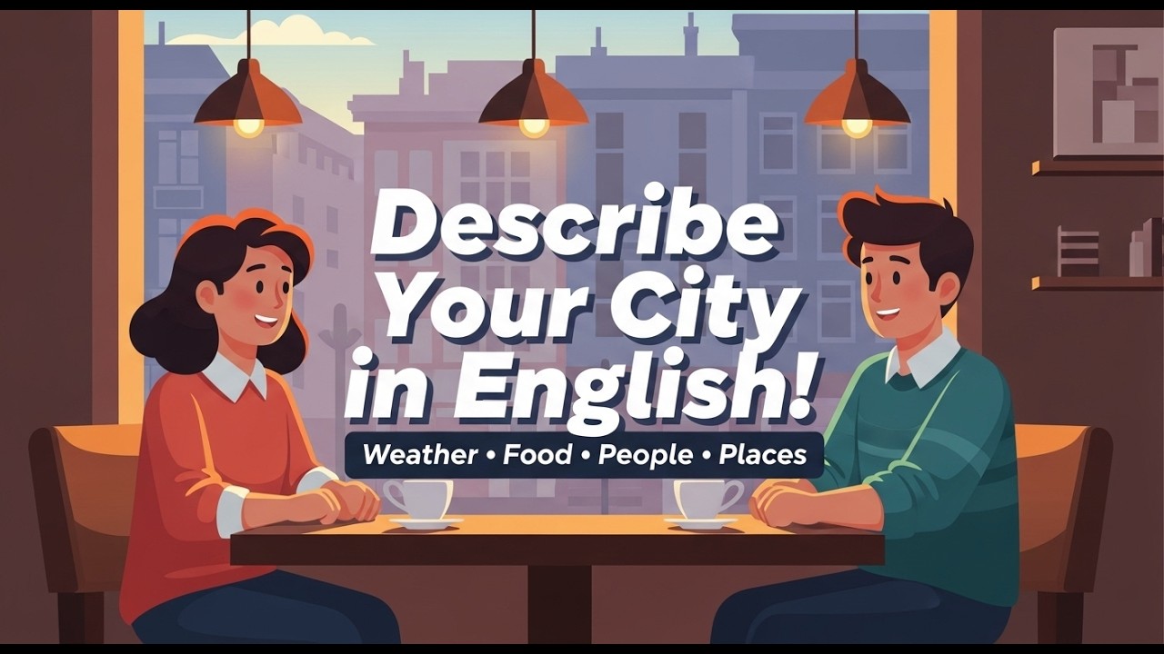How to Describe Your City in English (Weather, Food, People & Places)