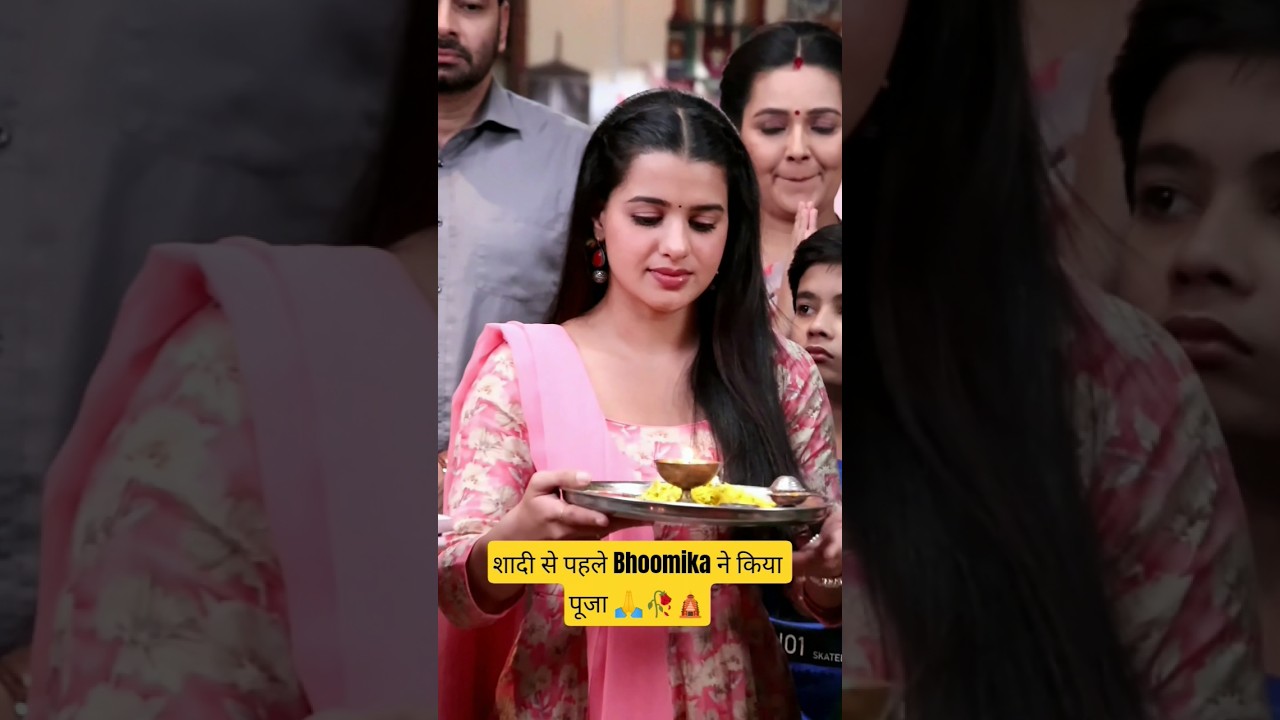 shaadi se pehle Bhoomika ne kiya pooja #lakshminiwas #zeetv #youtubeshorts #ytshorts #bts