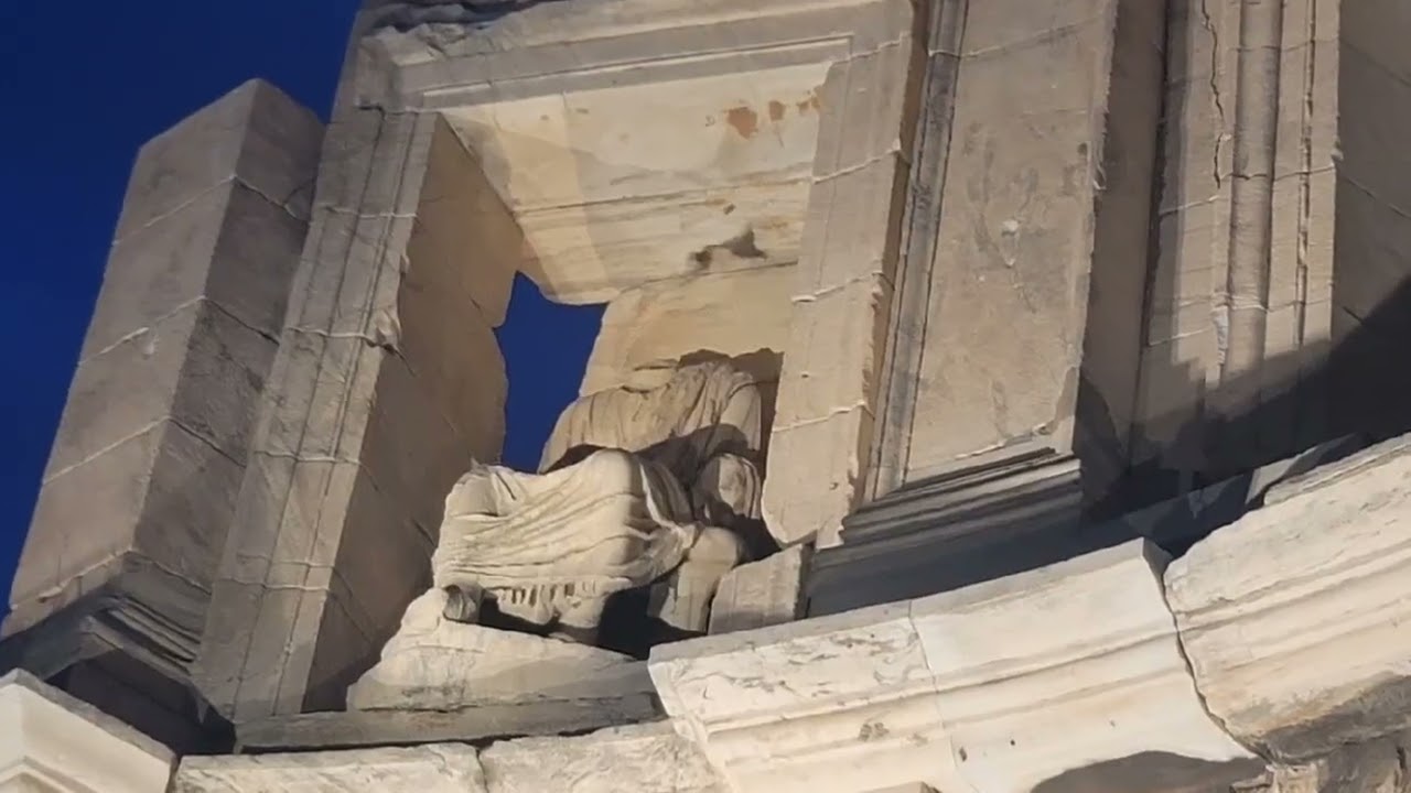 ГРЕЦИЯ  АФИНЫ, Памятник Филопаппу...                       GREECE  ATHENS,  Philopappos monument...