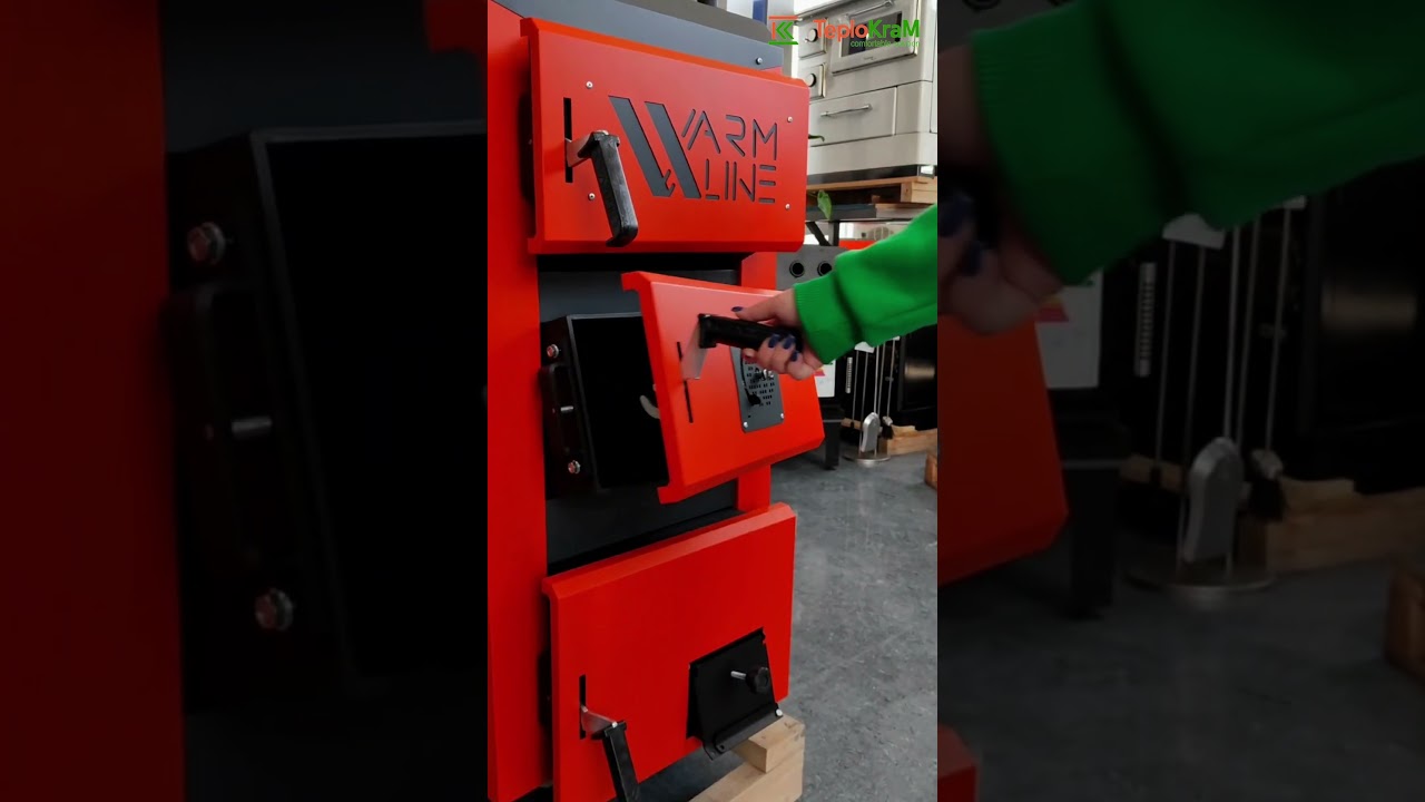 🔥 Котел твердопаливний Warmline 21 кВт &ndash; допоможе стати більш енергонезалежними! #котел #опалення 🔥