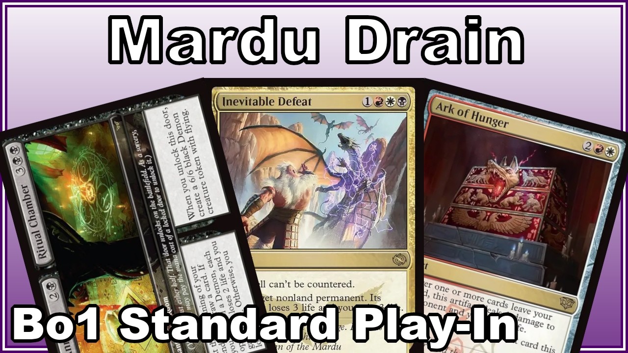Bo1 Qualifier Play-In! - Mardu Drain - SoS Standard