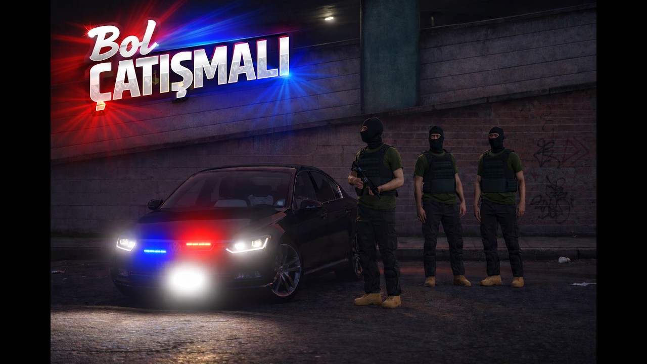 GROVE STREET BÜYÜK BASKIN - GTA 5 PASSAT MODU !