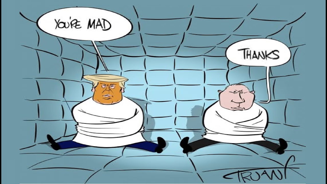 OCTOBER 28 Funny American Political Cartoon - Breaking News - US Politic Caricature - Trump Satire