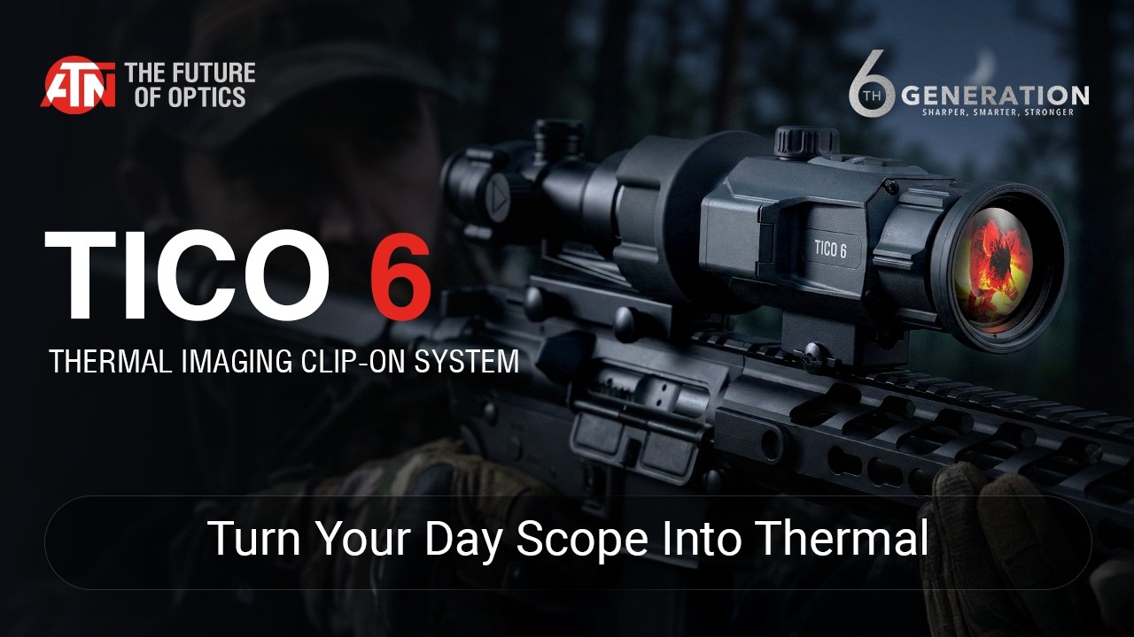 Лучший тепловизор-насадка для ночной охоты - Tico 6!