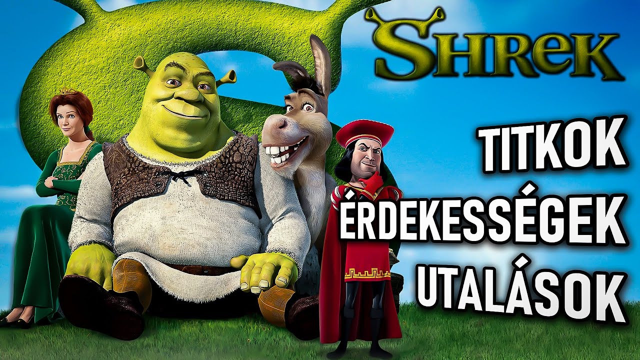 Rejtett titkok és utalások a Shrek című filmből!