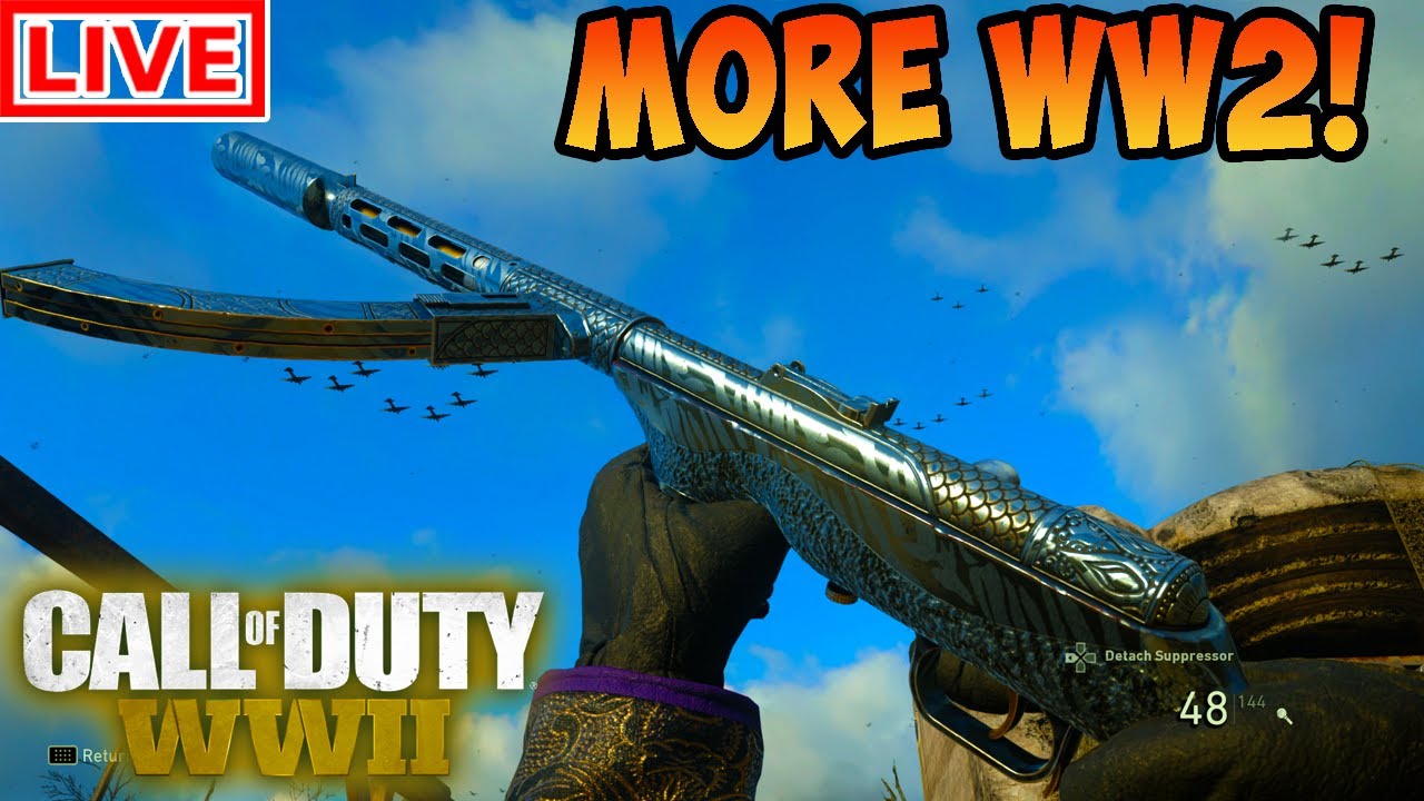 🔴 LIVE - COD WW2 Master Prestige Grind in 2025!