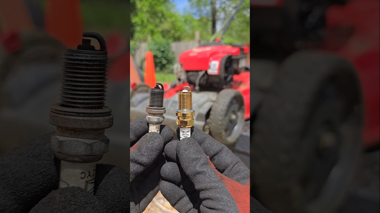 Lawn Mower Tune-Up in 60 Seconds! Easy DIY Maintenance #trending #mechanic #shorts #viral