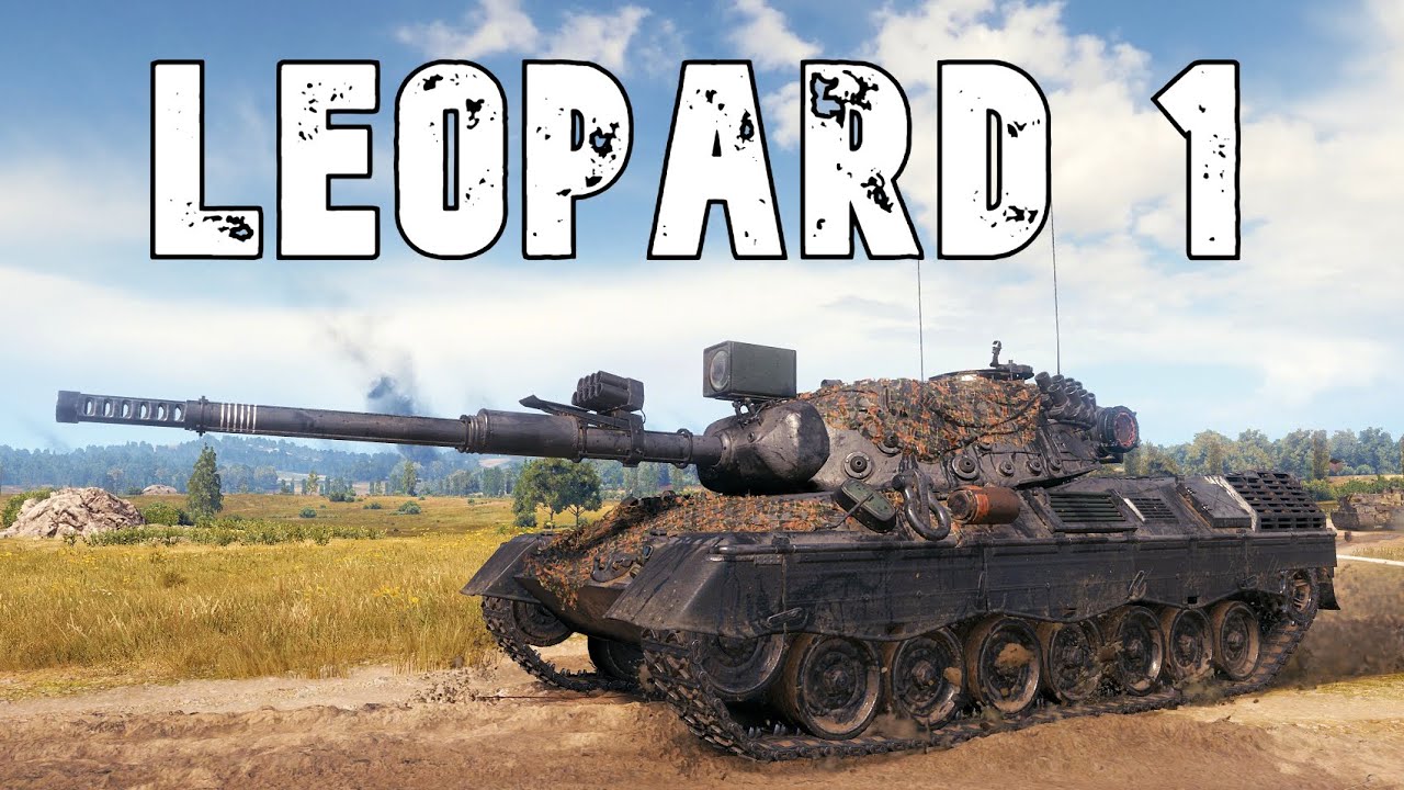 World of Tanks Leopard 1 - 2 Kills 9,8K Damage
