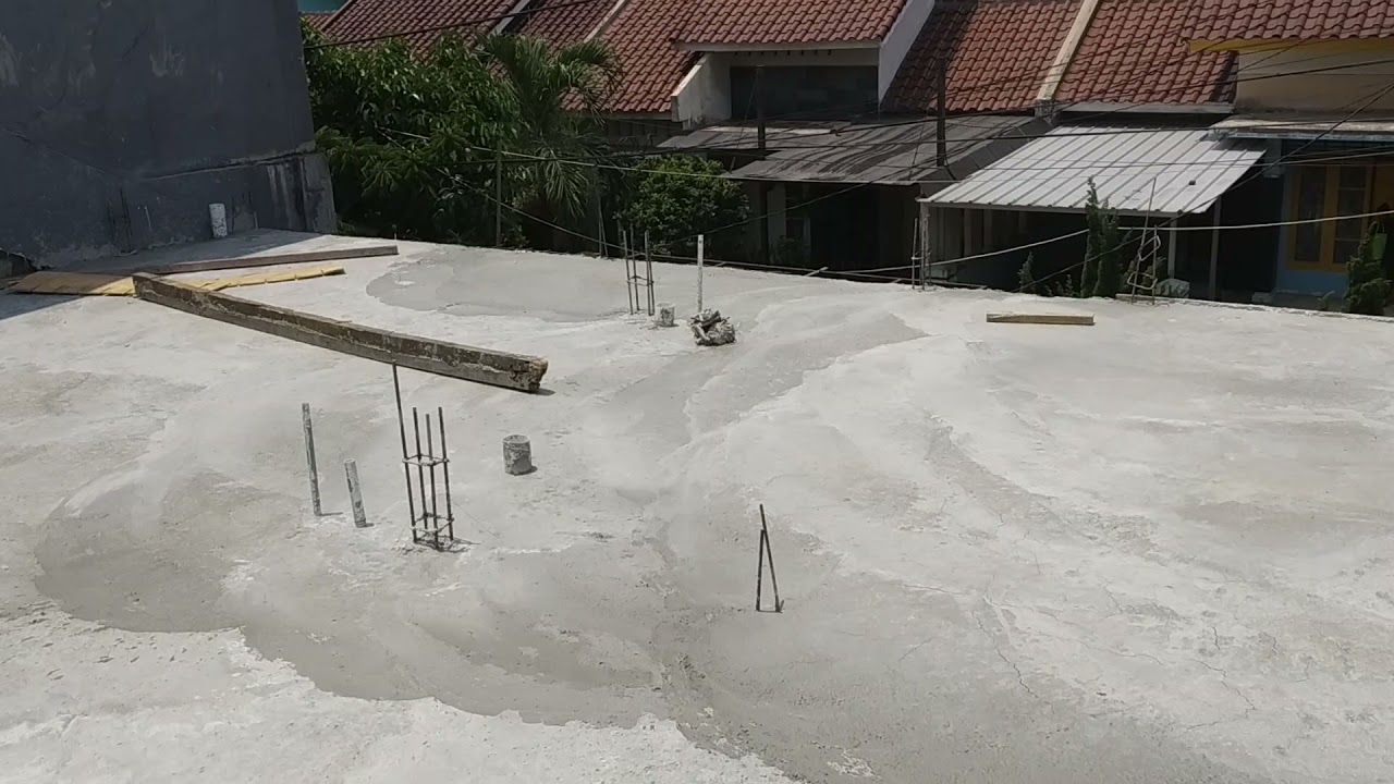 The results of casting concrete slabs with wiremesh and bondek formwork 2021