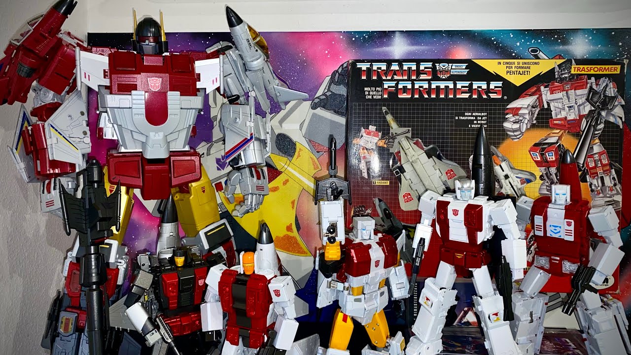 Speciale Superion Masterpiece Fans Toys VS Zeta Toys Transformers G1 Combiners