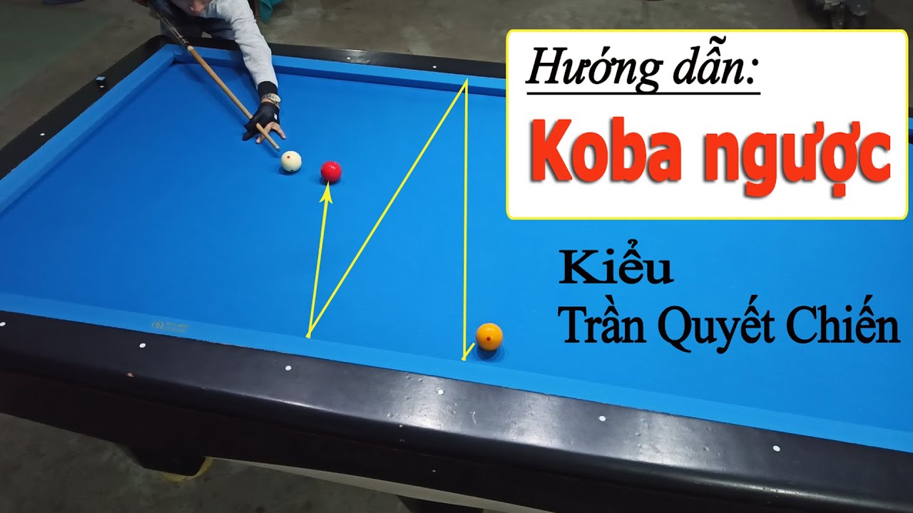 Bida 3 Băng - Chia Sẻ Phương Pháp Tập Luyện Koba Ngược, Gỡ Đạn Hình Bi Khó! Mười Cò
