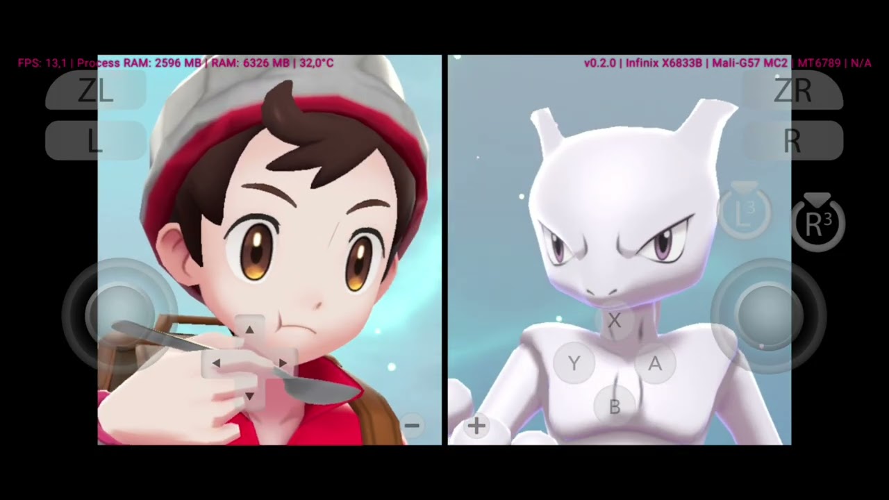 Pokemon sword Test game Pokedex and pokecamp