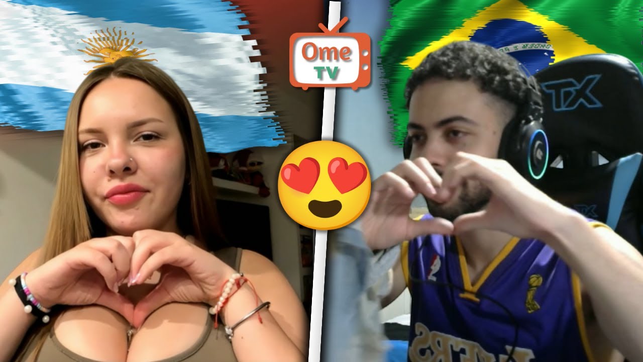 Encontrei a GRINGA MAIS LEGAL do OmeTV😍