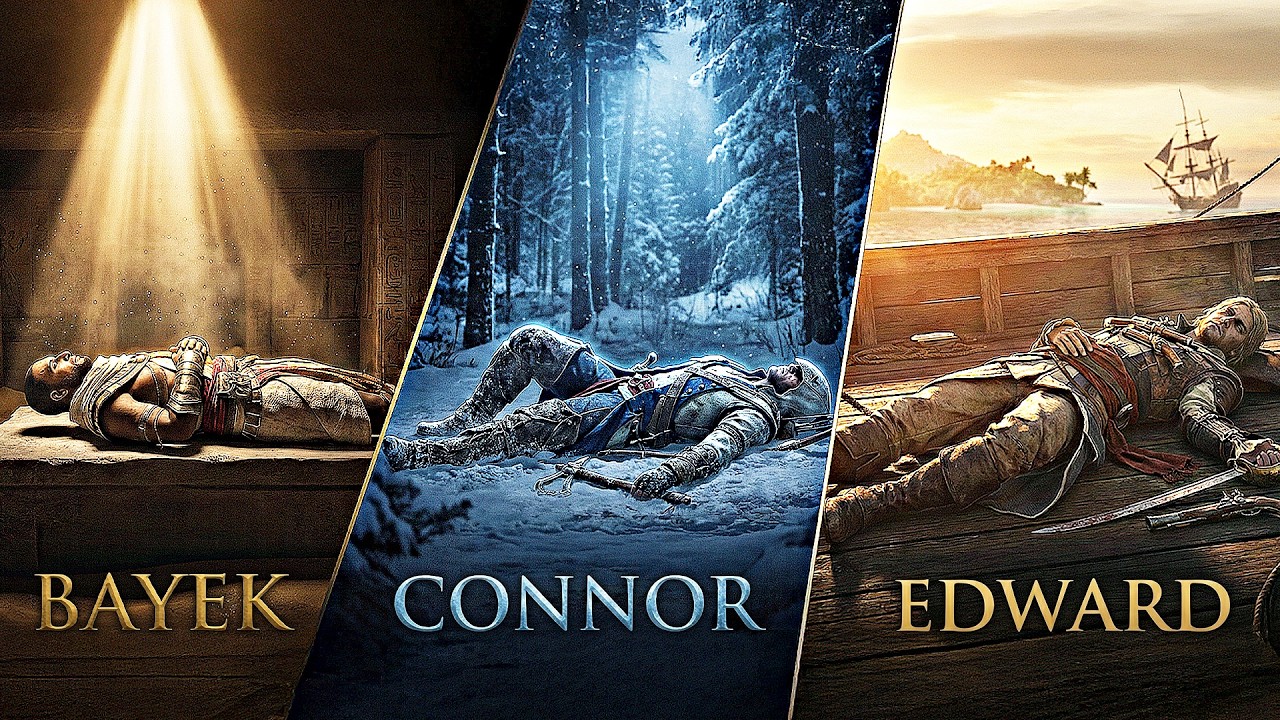 Comment tous les ASSASSINS sont MORTS dans les jeux Assassin's Creed ! SECRETS (2007-2026)