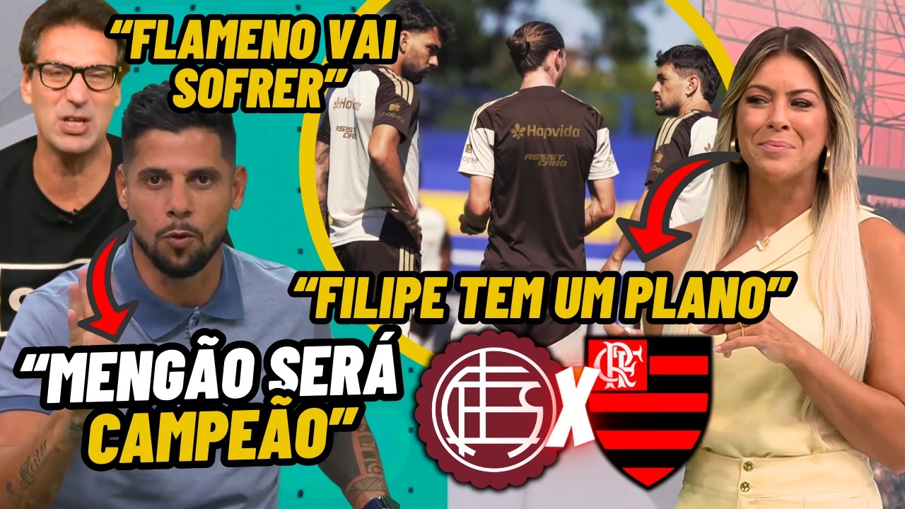 CICINHO CRAVA PALPITE para LAN&Uacute;S x FLAMENGO e faz COMENTARISTA MENOSPREZAR o FLA antes da FINAL