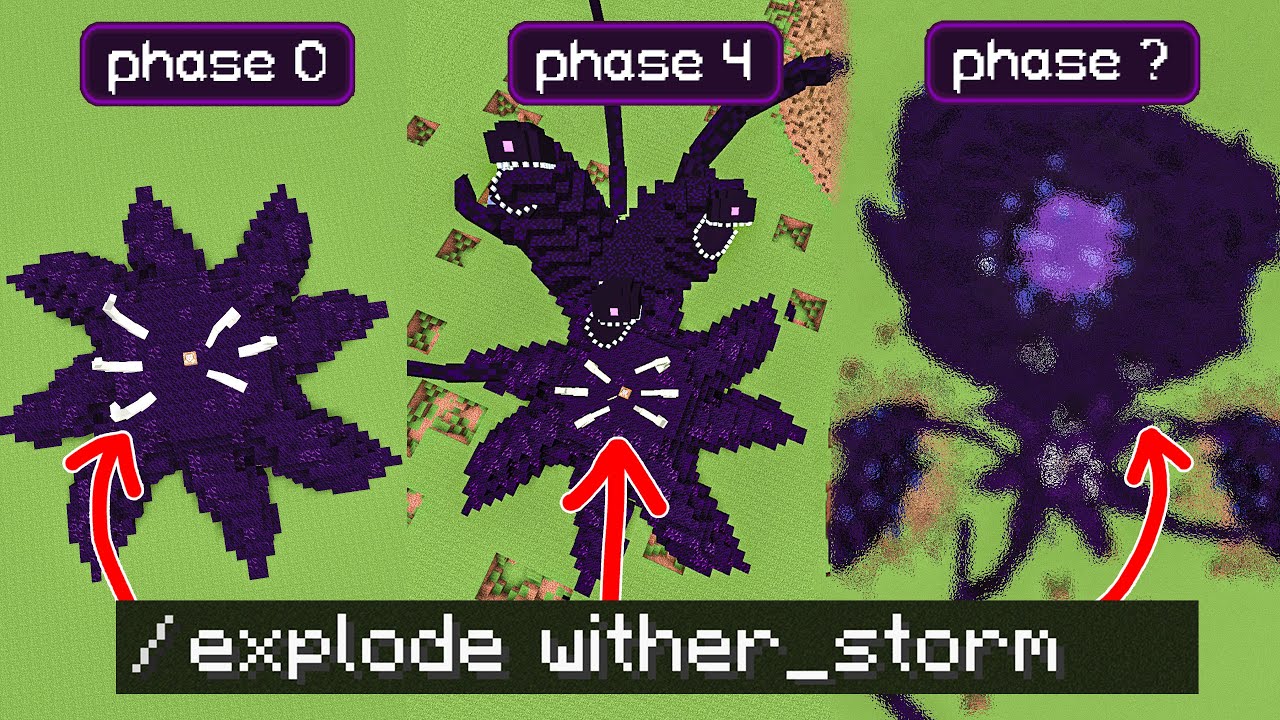 explosion at all stages wither storm with console