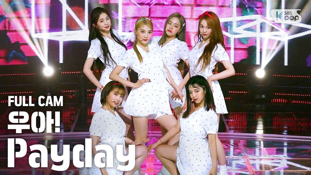 [안방1열 직캠4K] 우아! 'Payday' 풀캠 (woo!ah! Full Cam)│@SBS Inkigayo_2020.6.14