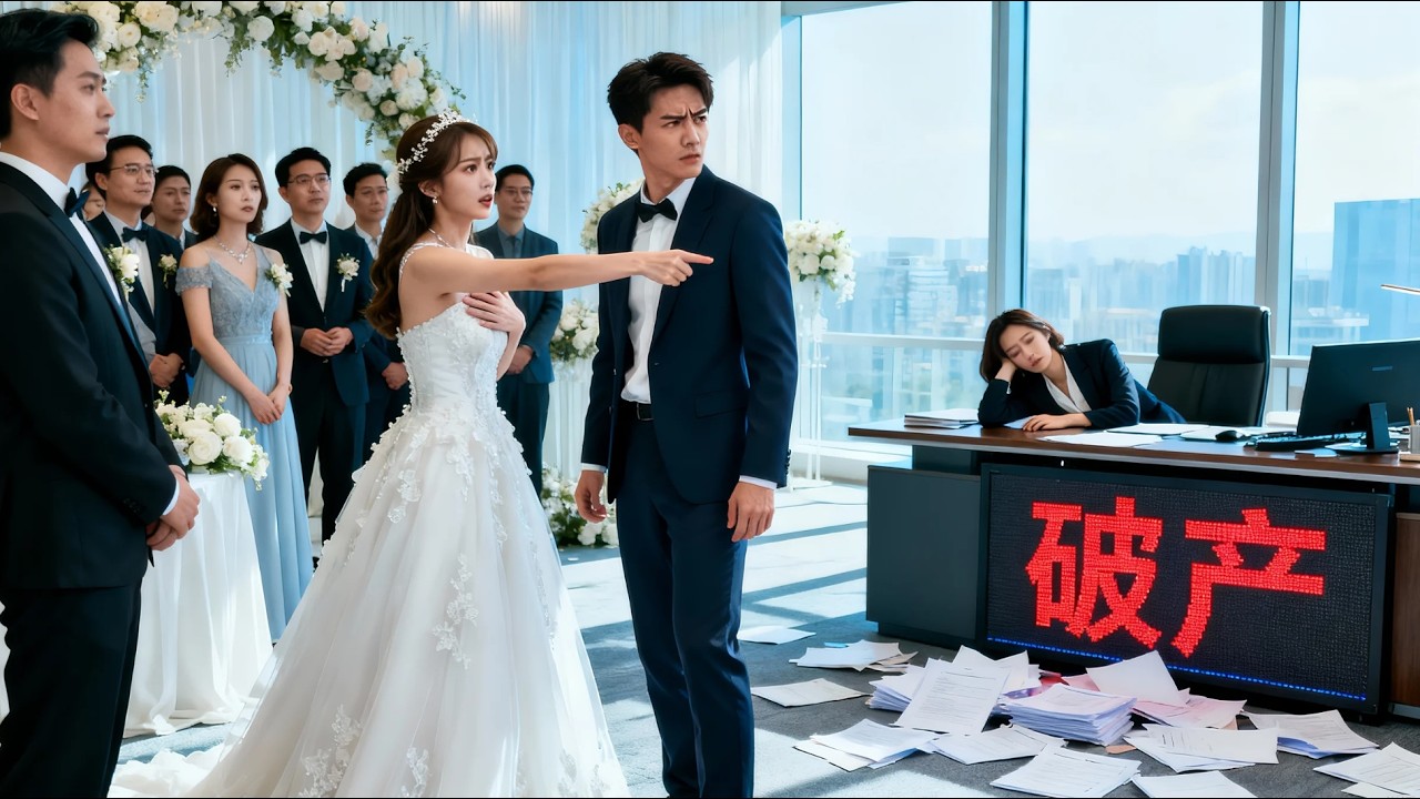 結婚當天被拜金女友羞辱退婚，我轉身就走，隔天她的家族企業就宣告破產！💥 #Chinese Television Dramas  #逆襲 #爽文 #打臉 #爽劇 #短剧