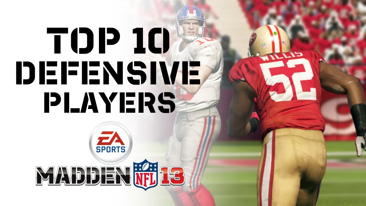 The Top 10 Overall Defensive Players in Madden NFL 13 with Ratings Correspondent Marshall Faulk!