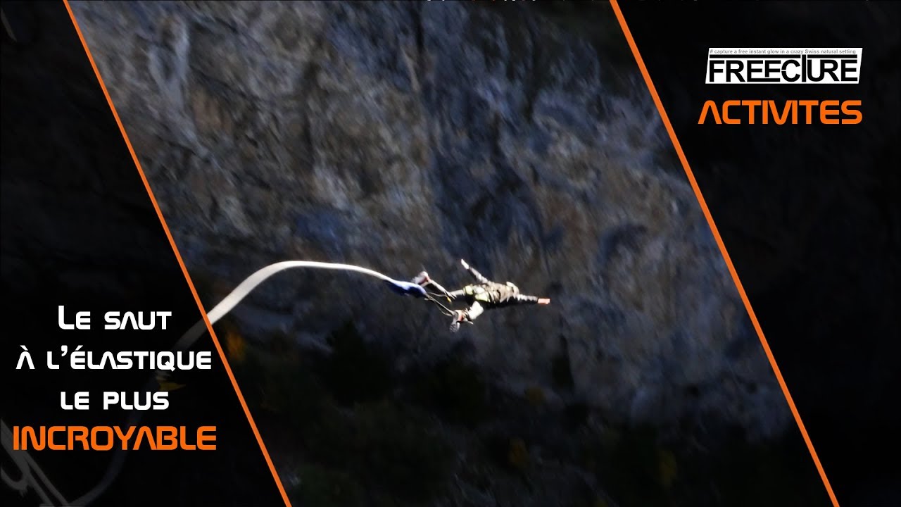 FREECTURE - Bungy Niouc! Le saut &agrave; l'&eacute;lastique le plus INCROYABLE !