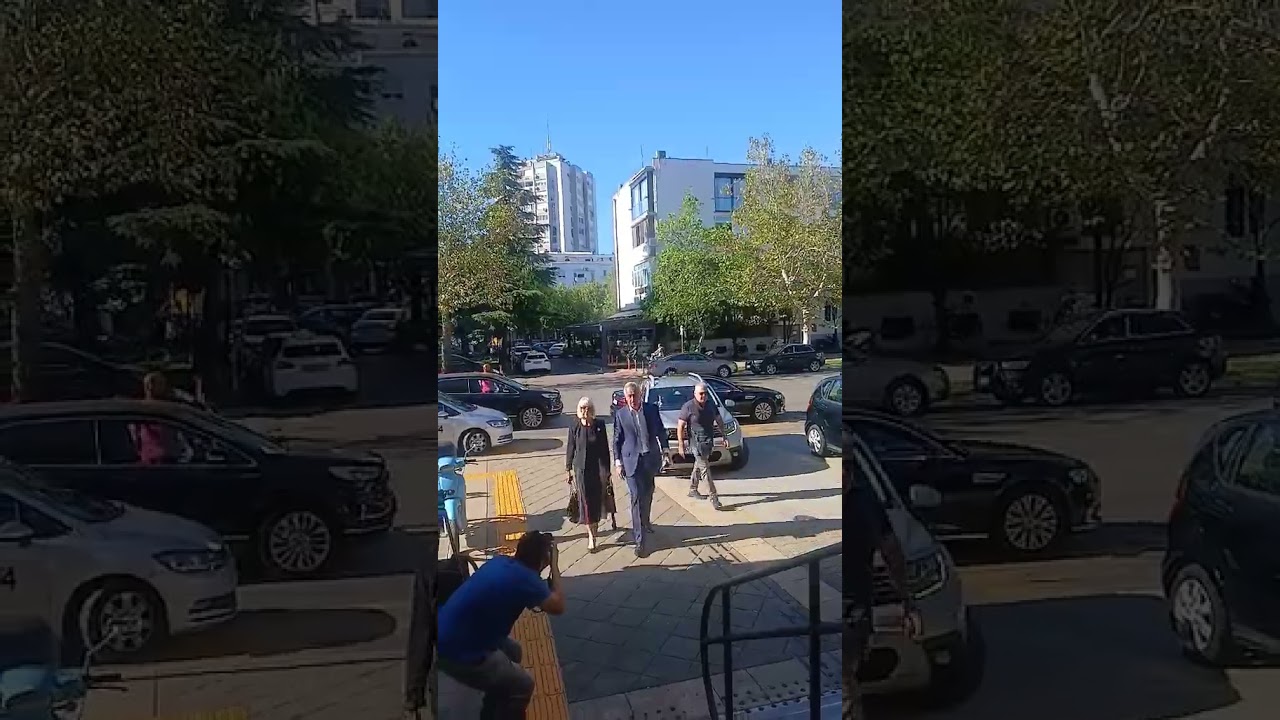 Milo Djukanovic stigao u Osnovni sud