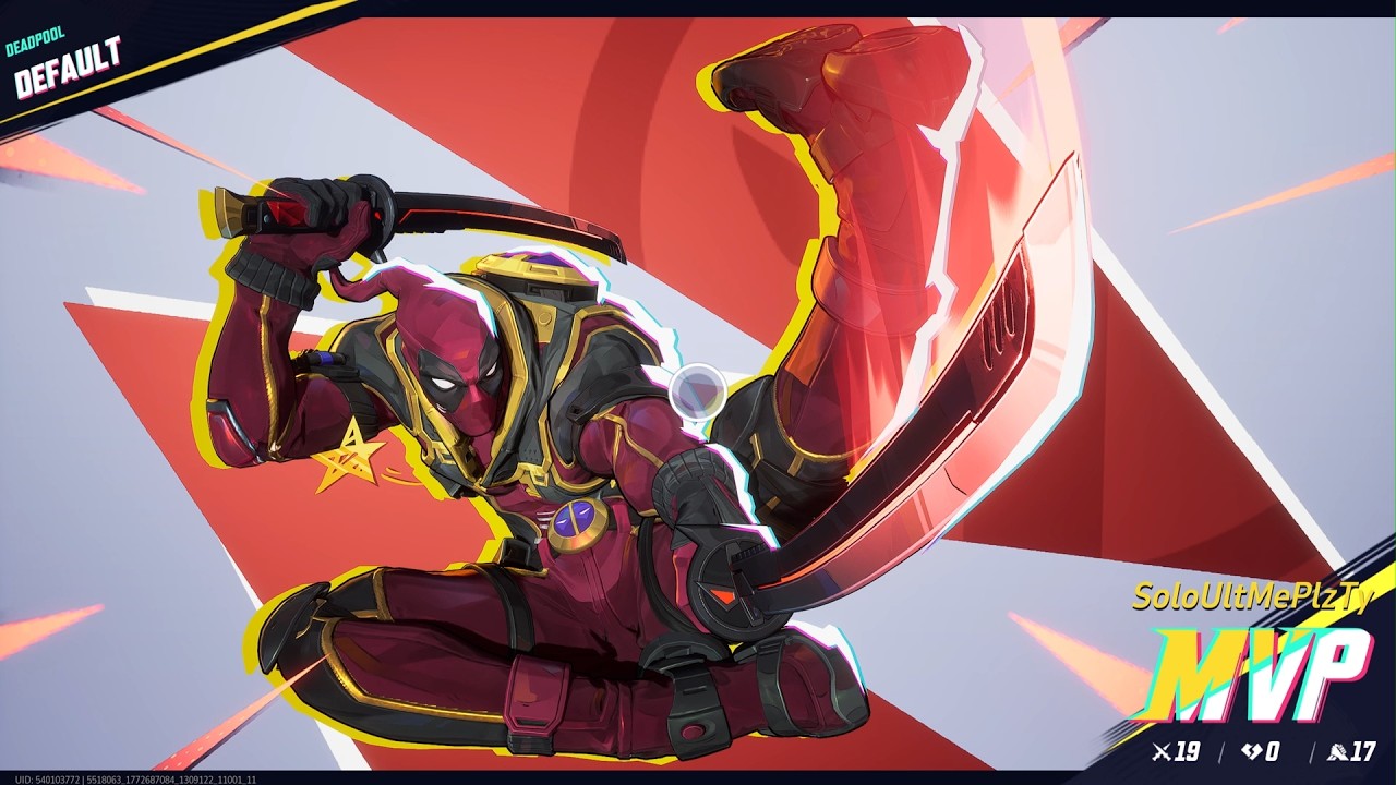 MARVEL RIVALS - Deadpool Strategist MvP Gameplay 1