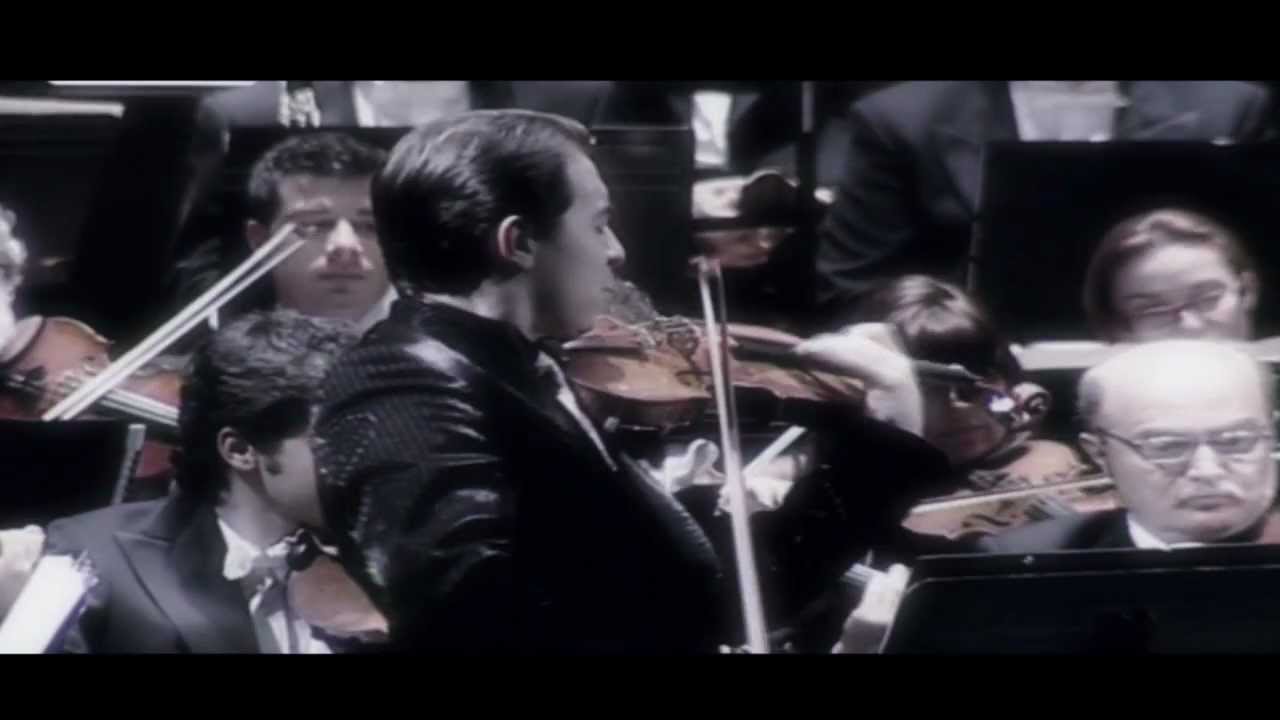 Geza performing Bruch Violin Concerto - Live from Spain - Television Excerpts