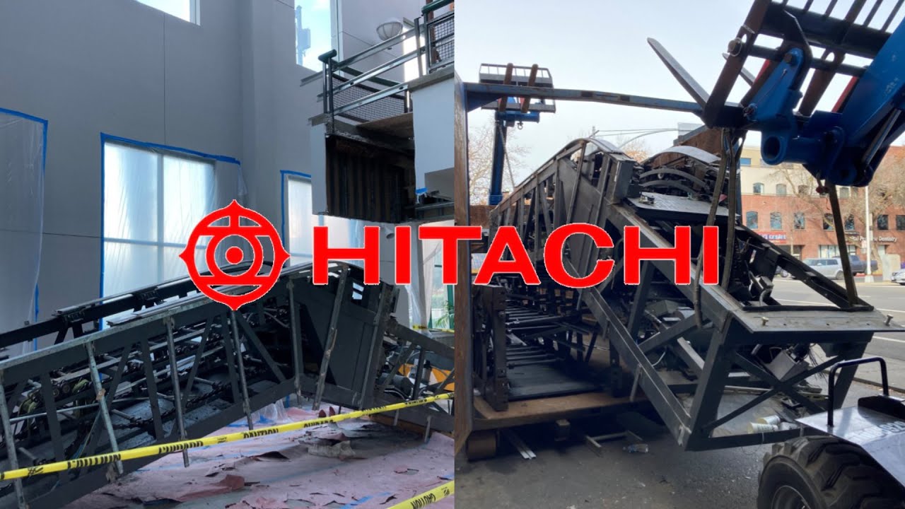 The Hitachi Escalator Ripout [PART 2-The Removal]