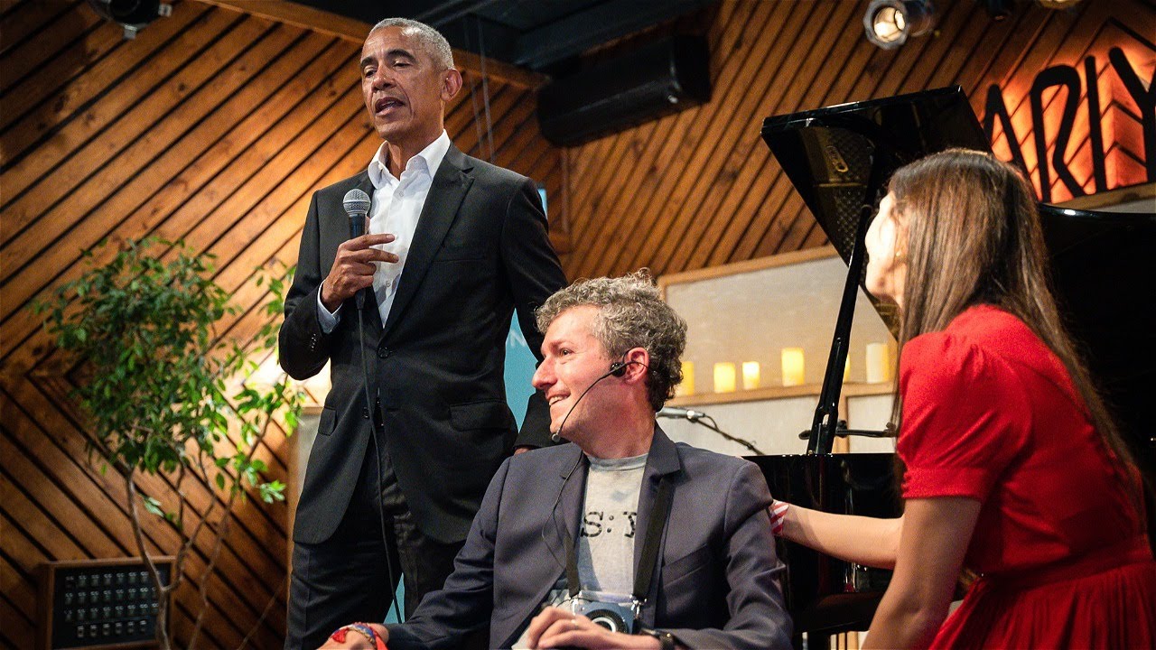 President Obama shares remarks at Obama Foundation 44 alumni event