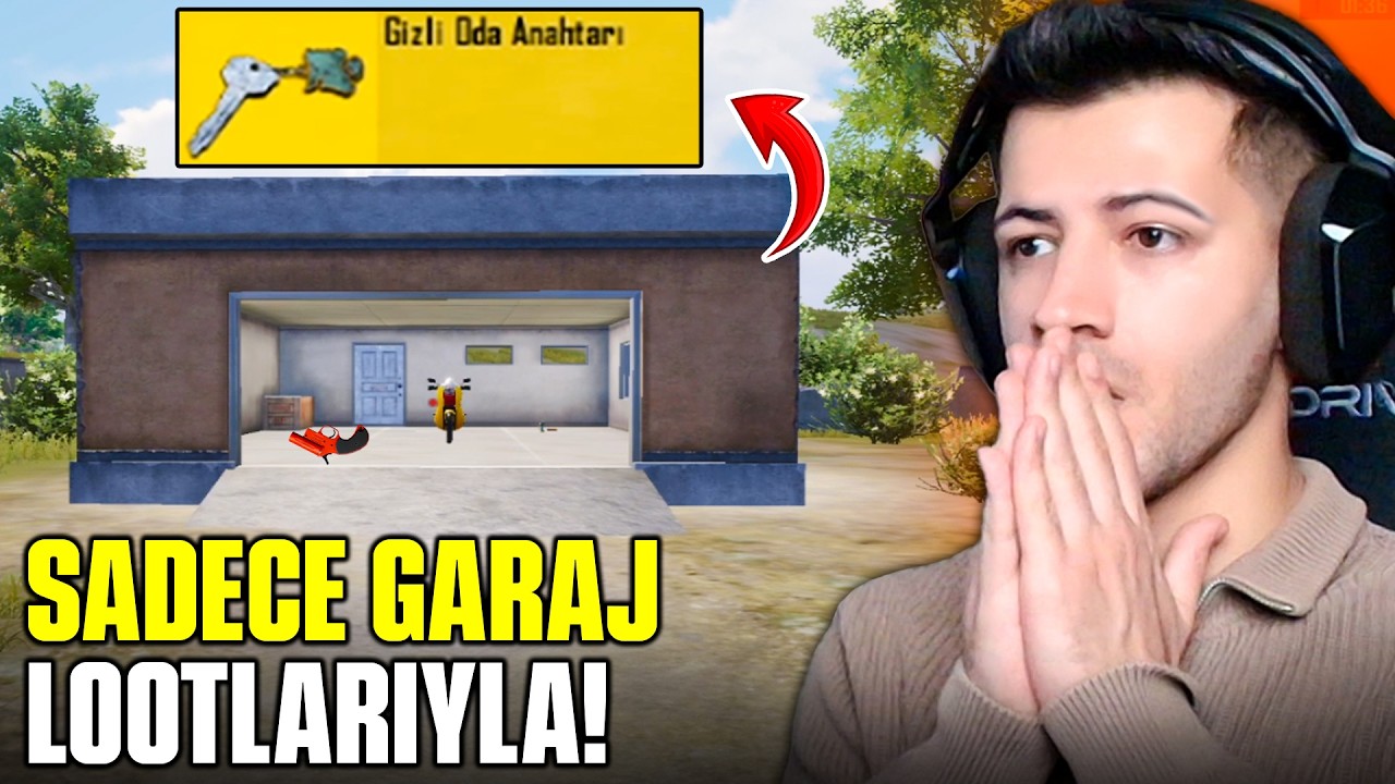 GARAJ LOOTLARIYLA WİN ALMAK? Pubg mobile