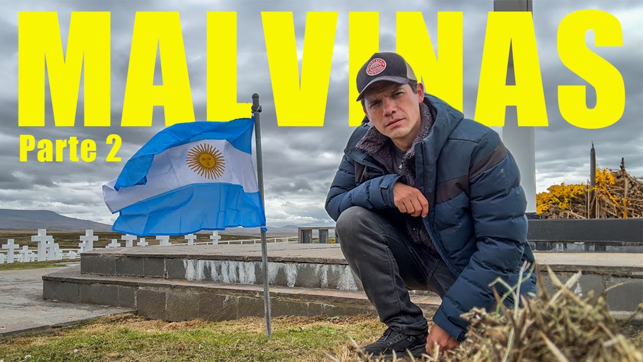 Clavé la bandera Argentina en suelo de Malvinas 🇦🇷