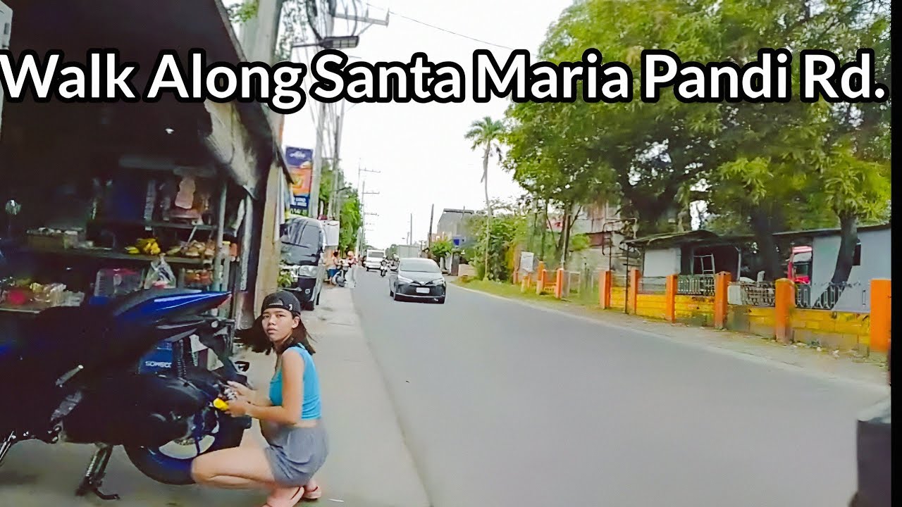 Walk At Barangay Manggahan Sta. Maria Bulacan | Philippines